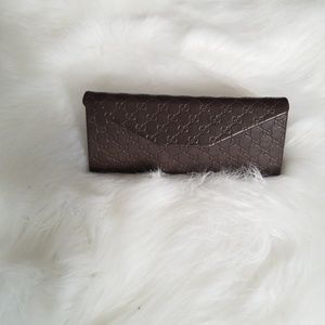 Gucci eye glass case